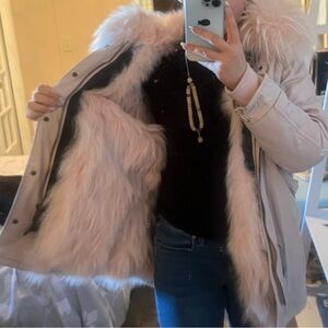 Genuine fur Parka